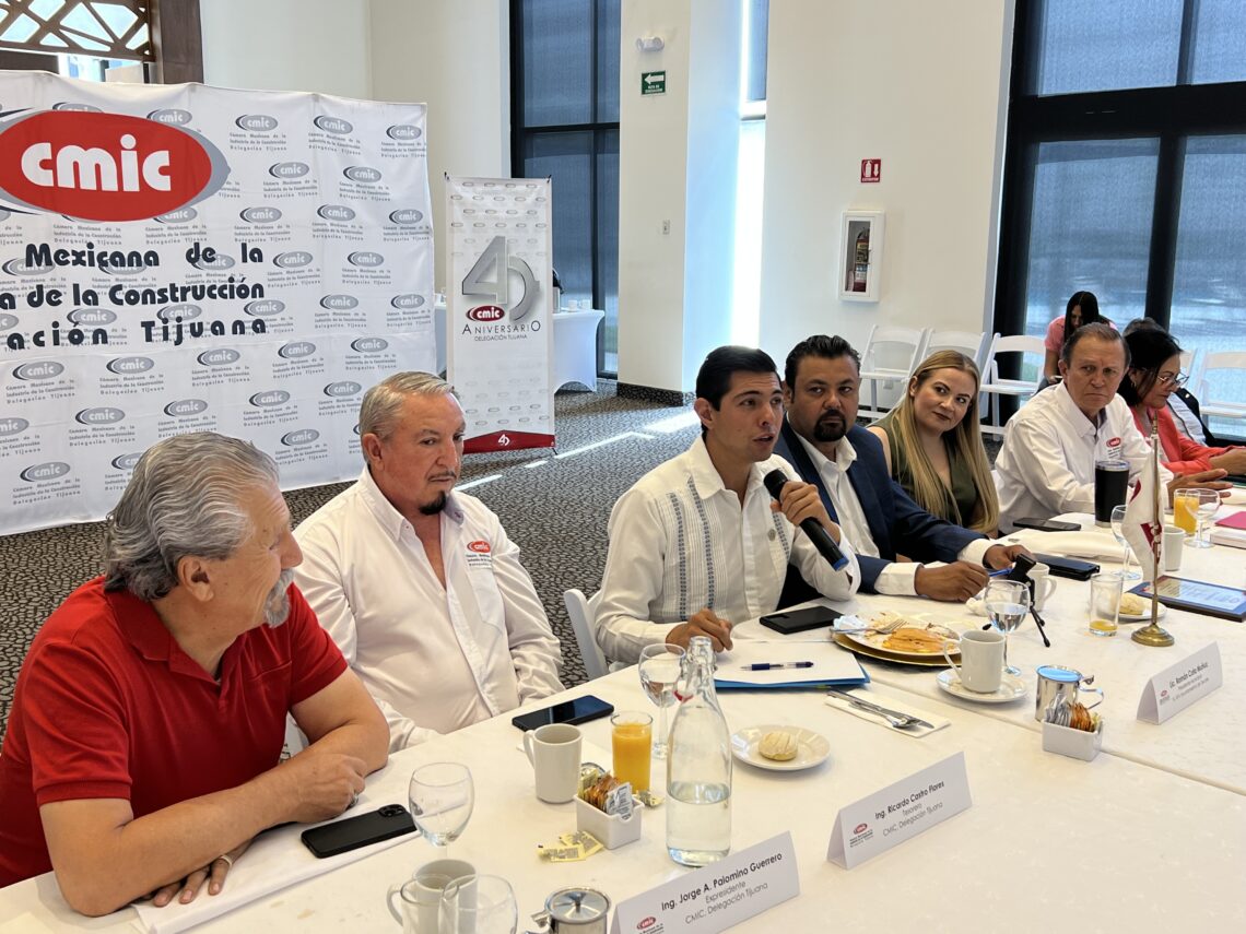 Buscan CMIC y municipio de Tecate impulsar infraestructura