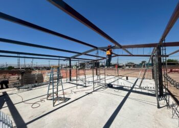 Trabajan en infraestructura educativa de BC