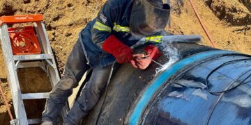 Concluyen trabajos de reparación del Acueducto Río Colorado-Tijuana