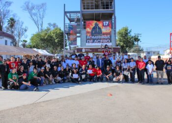 Realizan con éxito competencia «Bomber@s de Acero 2025»