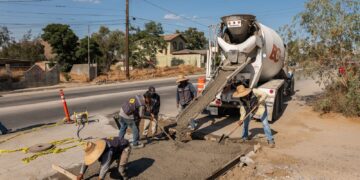 Más de 2 mil 400 metros cuadrados rehabilitados en Tecate con «Bacheo por delante»: CESPTE