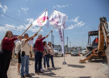 Arranca CESPT obra de alcantarillado en Granjas Familiares del Matamoros