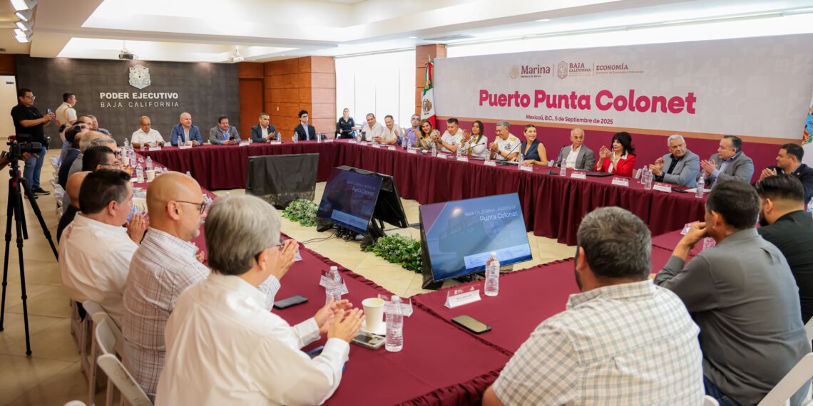 Punta Colonet llevará la competitividad de BC, impulsado por la presidenta Claudia Sheinbaum: Gobernadora Marina del Pilar