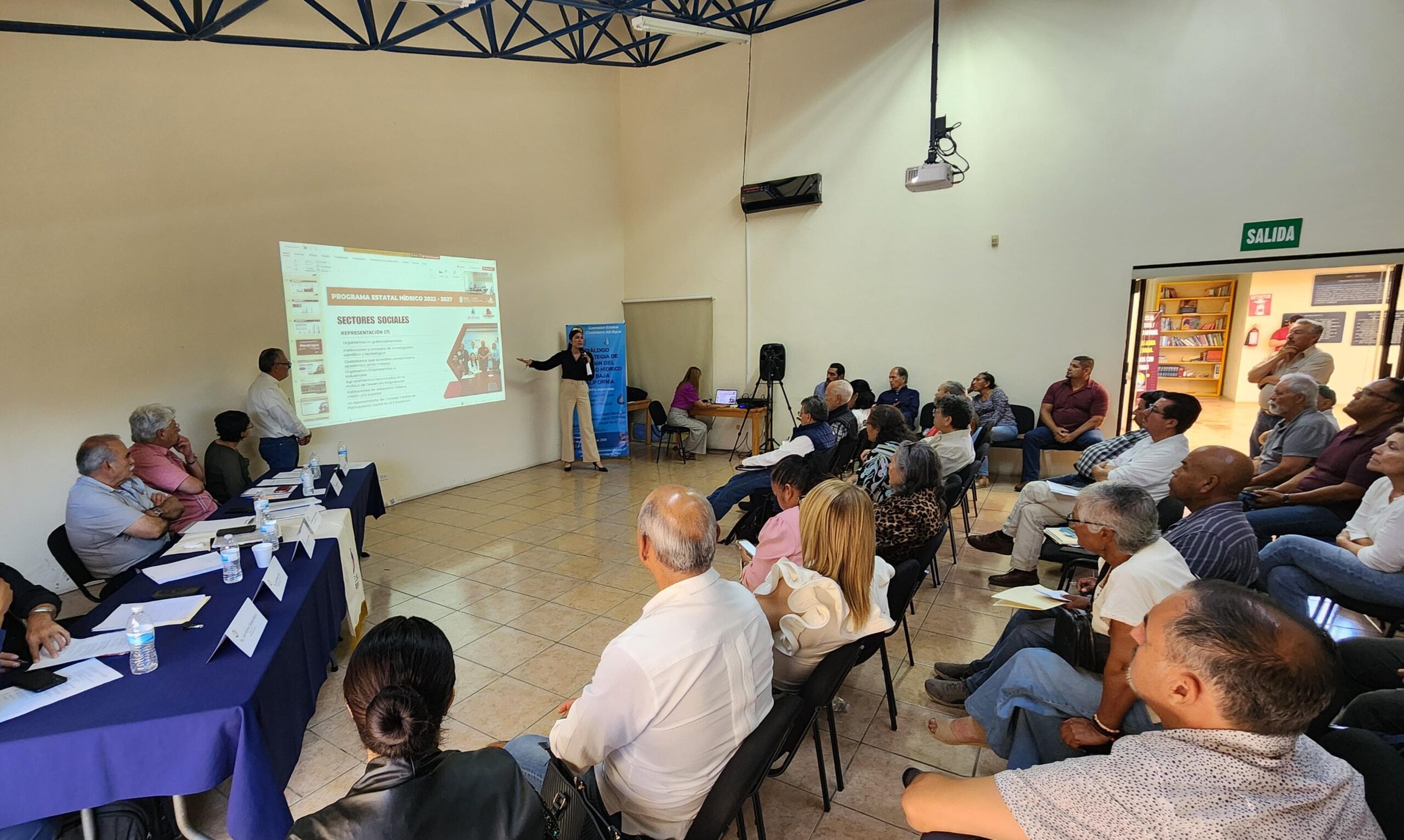 Destaca SEPROA inversión histórica en materia hídrica ante Consejo Ciudadano