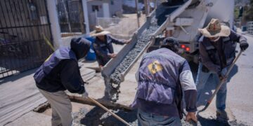 Más de 2,600 m² de vialidades rehabilitadas por la CESPTE con «Bacheo por delante» en Tecate