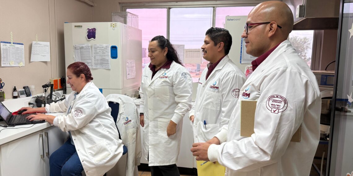 CESPM fortalece calidad del servicio con pruebas especializadas en su laboratorio de control de procesos