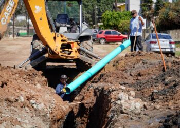 Remplaza CESPE red sanitaria para mejorar sistema de saneamiento de Ensenada