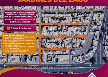 CESPM anuncia cierres temporales de agua potable en Mexicali