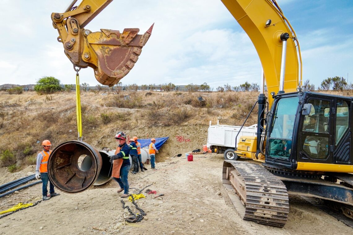 Arranca CESPE obra de reposición del Acueducto Morelos