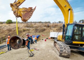 Arranca CESPE obra de reposición del Acueducto Morelos