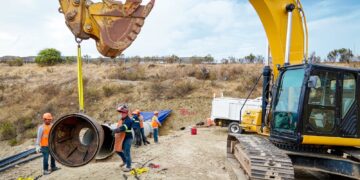 Arranca CESPE obra de reposición del Acueducto Morelos