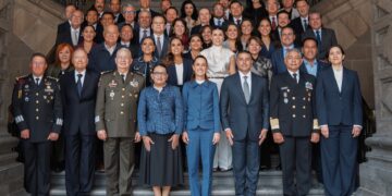 Participa gobernadora Marina del Pilar en Consejo Nacional de Seguridad y resalta coordinación con la federación para fortalecer la paz