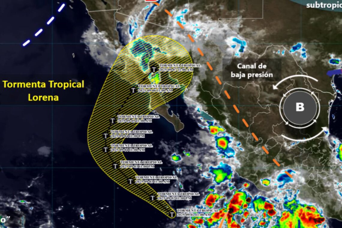 Convoca Protección Civil Estatal sesión del Comité de Emergencias ante posible afectación por tormenta tropical Lorena