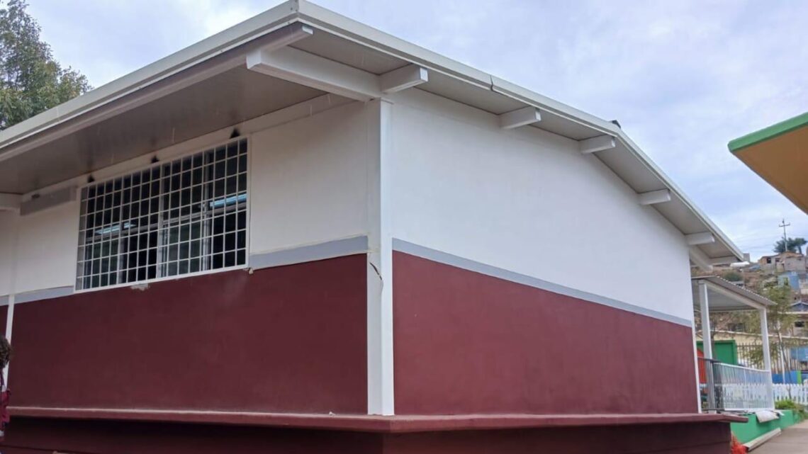 Mejoran infraestructura educativa en Jardín de Niños Jaime Sabines, de Ensenada