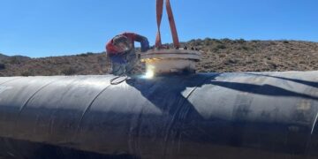 CEA-SEPROA reparan fuga en acueducto Río Colorado-Tijuana