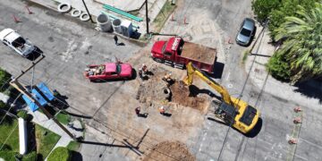 Repone CESPM tres pozos de visita en colonia Nueva, Mexicali