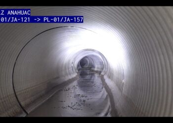 CESPM lleva a cabo trabajos de video inspección en puntos estratégicos de la red pluvial