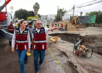 Avanza al 80% reparación de fuga en acueducto Florido-Aguaje: Gobernadora Marina del Pilar