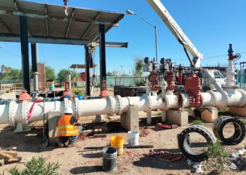 Concluyen trabajos de actualización en planta de bombeo #7 de Mexicali