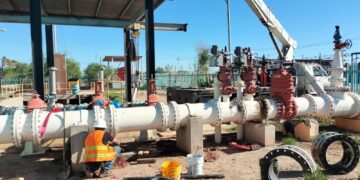 Concluyen trabajos de actualización en planta de bombeo #7 de Mexicali