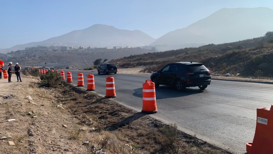Recomiendan precaución al circular sobre corredor 2000 a la altura de Col. Altiplano