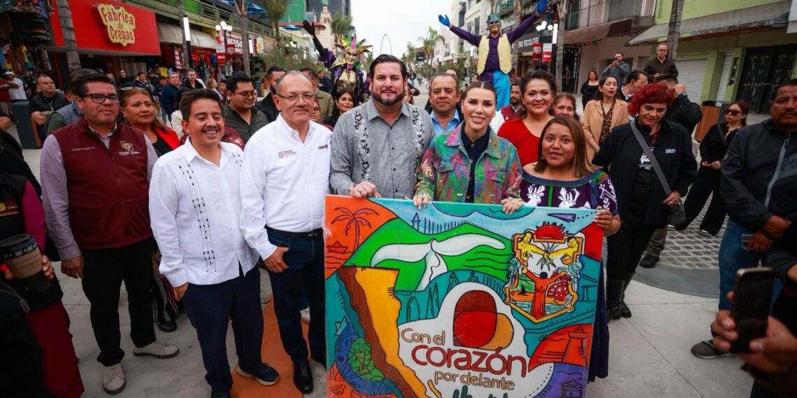 Inaugura Marina del Pilar nuevo andador peatonal de la Revolución