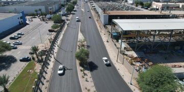 Concluyen rehabilitación en bulevar Venustiano Carranza, Mexicali