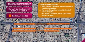 CESPM hará cierres temporales al servicio de agua potable en Jardines del Lago y Villas del Paraíso