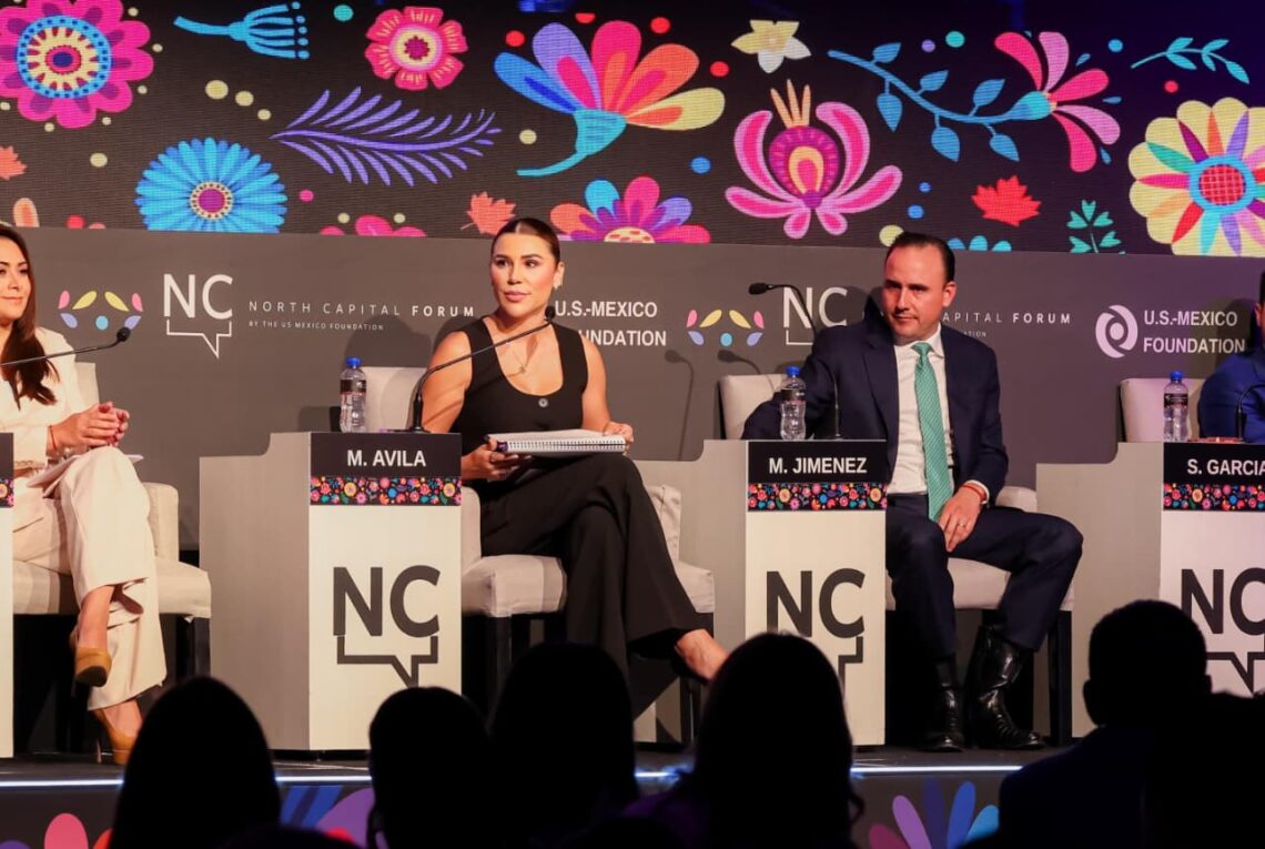 Comparte gobernadora Marina del Pilar visión de Baja California como Mega Región estratégica en el North Capital Forum