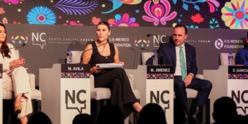 Comparte gobernadora Marina del Pilar visión de Baja California como Mega Región estratégica en el North Capital Forum