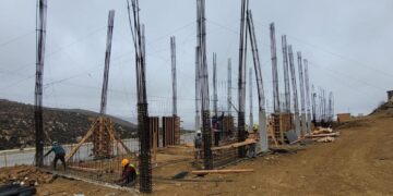 Supervisan construcción del nuevo CBTIS 290 en la Zona Este de Tijuana