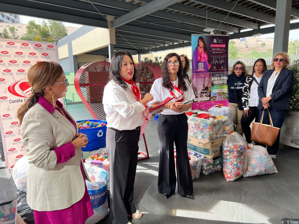 Suma esfuerzos CMIC para salvar vidas con campaña de recolección de tapitas