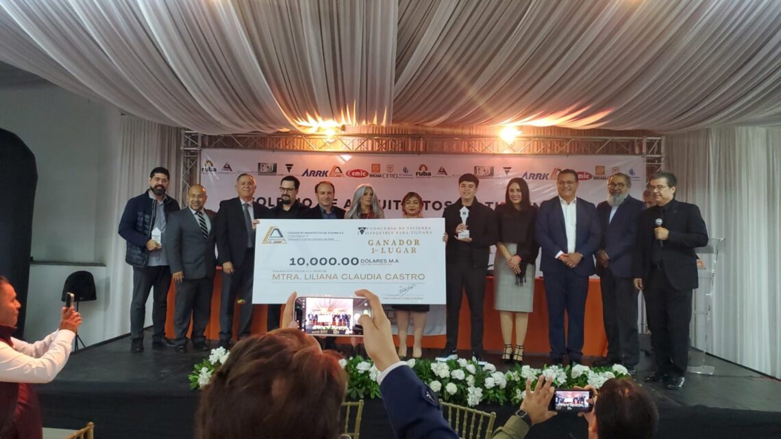 Realizan premiación del Primer Concurso de Vivienda Asequible para Tijuana “Construye Tu Patrimonio Familiar 2025”