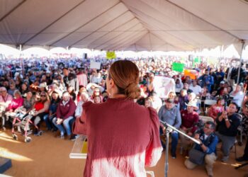 Primo Tapia tendrá histórica inversión en sistema de drenaje: Gobernadora Marina del Pilar