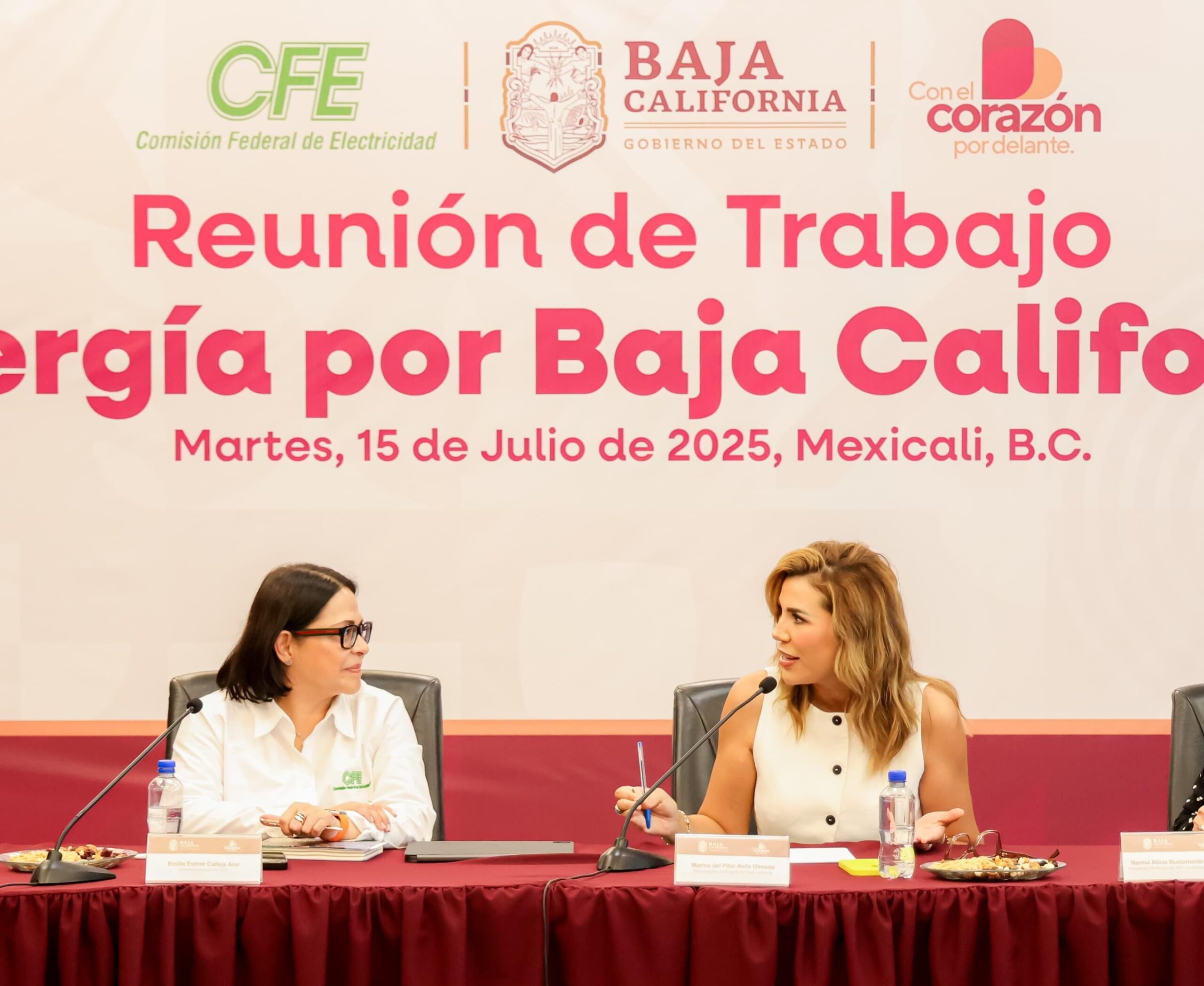 Destaca inversión en energía eléctrica para BC en gobierno de Marina del Pilar con gestiones de la Federación