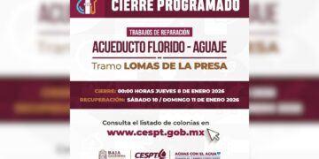 Corte de agua para 691 colonias de Tijuana y Rosarito inicia este jueves: CESPT