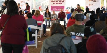 CESPT entrega obra de agua potable en Hacienda San Martín y Bonilla