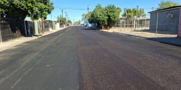 Coloca SIDURT sello de microcarpeta en vialidades de Mexicali