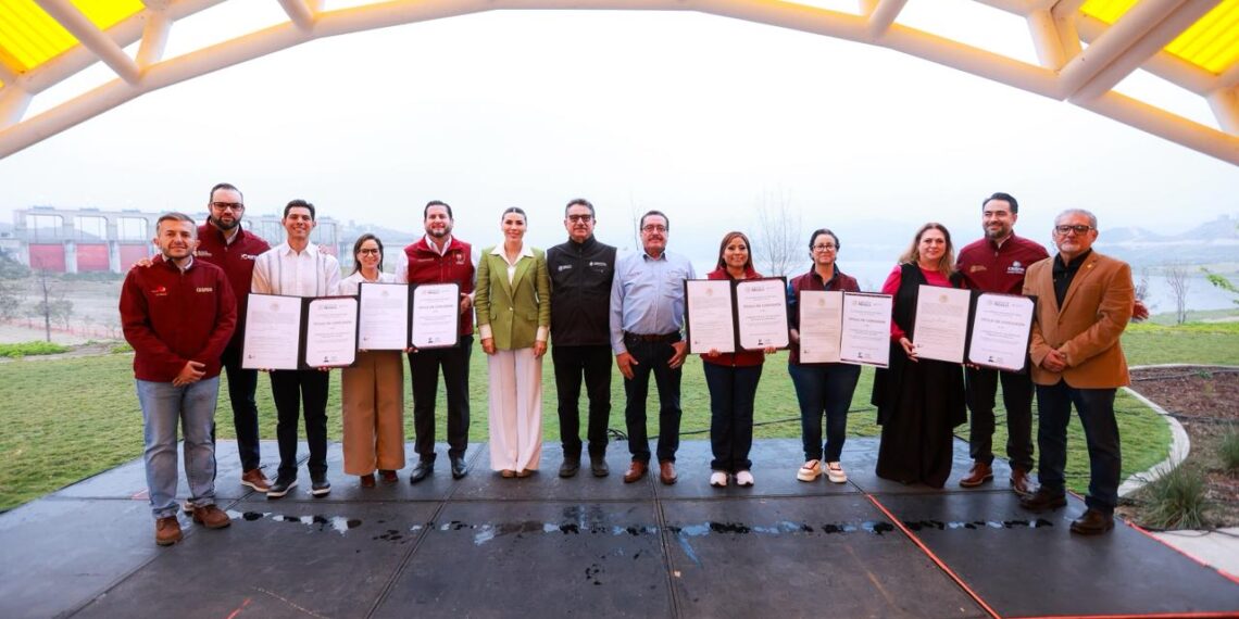 Consolidan gobernadora Marina del Pilar y presidenta Claudia Sheinbaum la justicia hídrica en Baja California