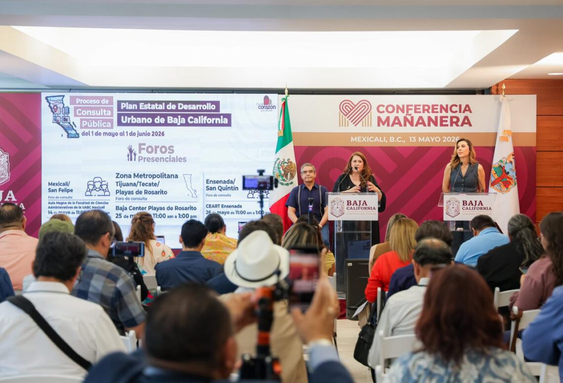 Invita Marina del Pilar a participar en consulta pública del Plan Estatal de Desarrollo Urbano de BC 2026