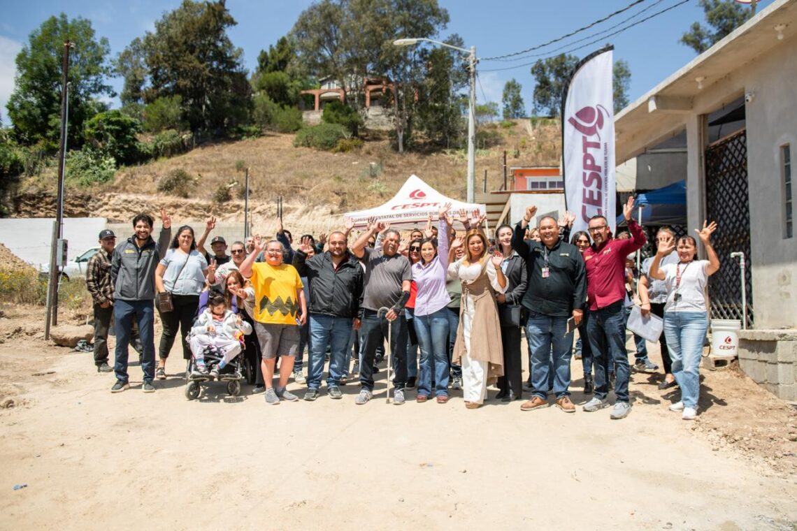 Instalan tomas comunitarias para el bienestar de familias de Rojo Gómez y Villas de La Gloria