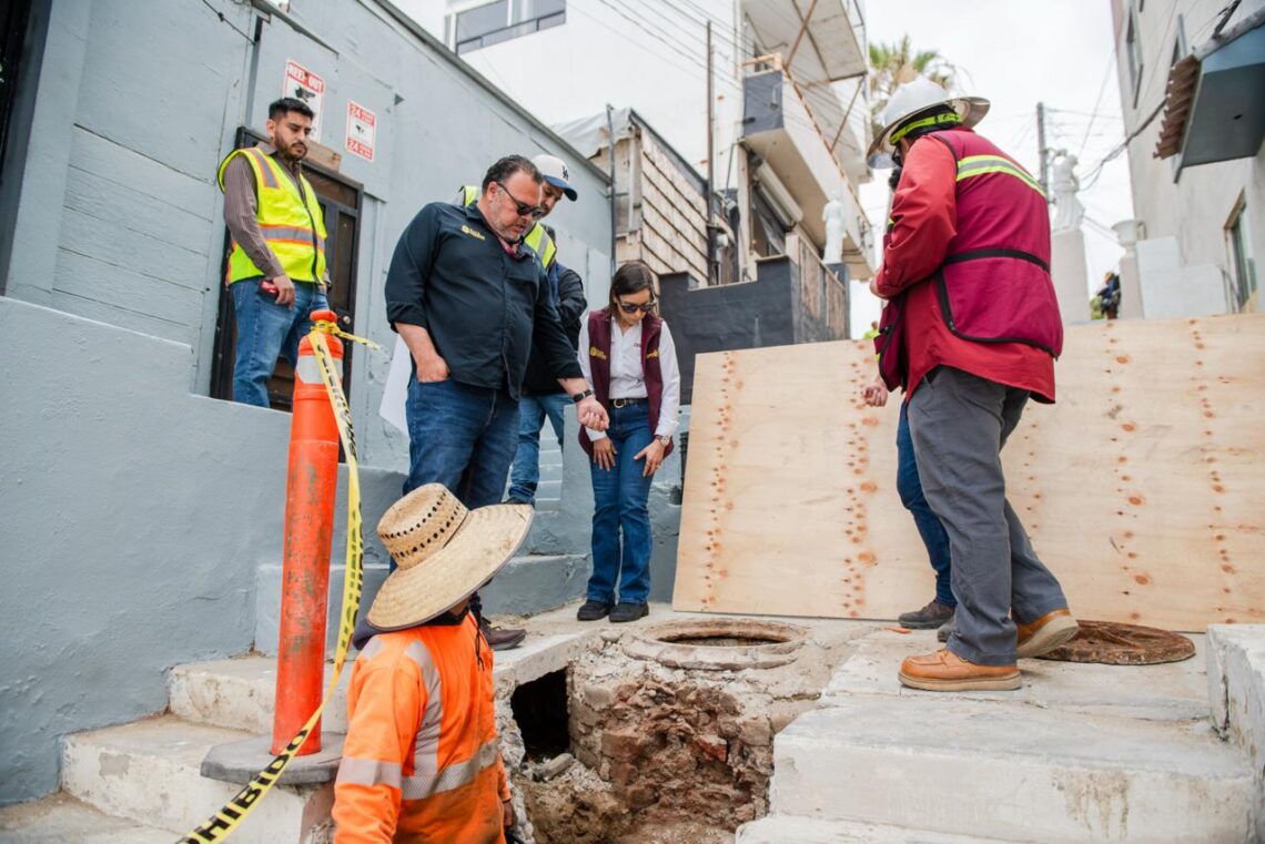 Rehabilita CESPT red sanitaria del Paseo Costero de Playas de Tijuana: Mónica Vega