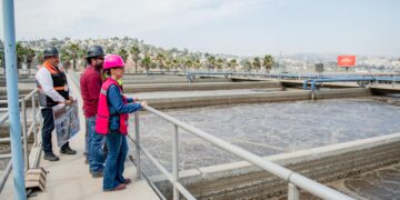 Avanza CESPT en obra estratégica para el manejo de aguas residuales en Tecate