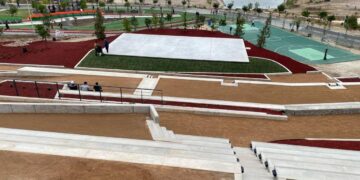 Inauguran anfiteatro para convivencia familiar en el Parque Esperanto