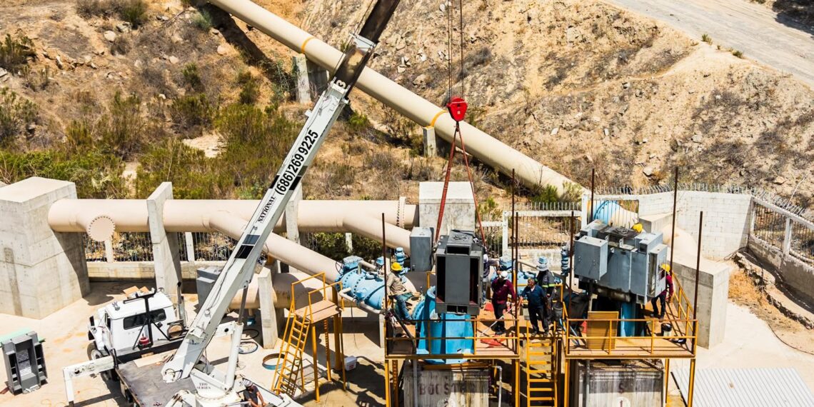 Avanza restablecimiento gradual del suministro de agua en colonias de Tijuana