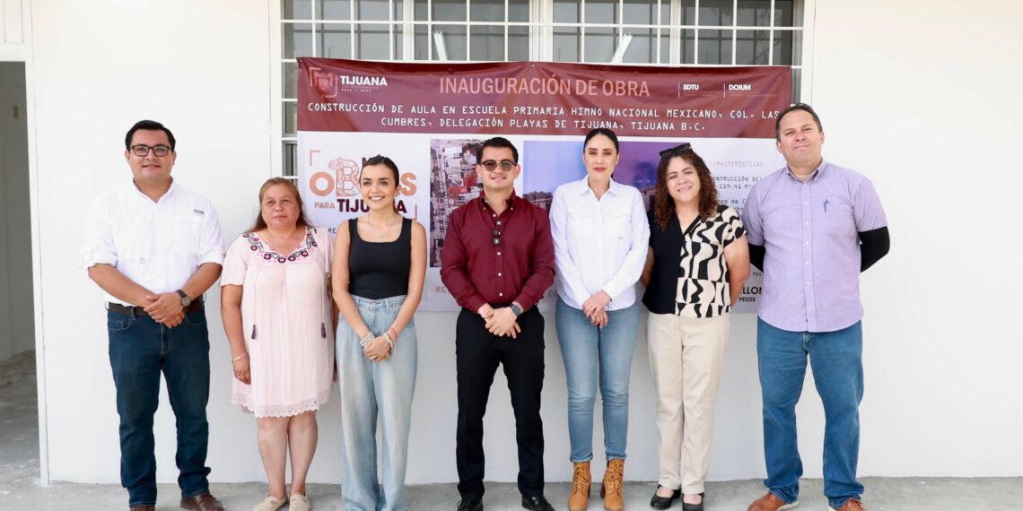 XXV Ayuntamiento invierte 1.4 mdp en dos nuevas aulas para la Primaria Himno Nacional Mexicano