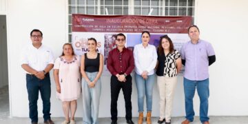 XXV Ayuntamiento invierte 1.4 mdp en dos nuevas aulas para la Primaria Himno Nacional Mexicano