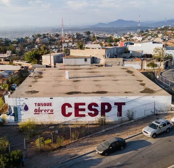 CESPT supervisa de noche tanques de agua potable ante mayor demanda por la temporada de calor