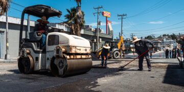 Bachean calle Jaujilla de la colonia Mariano Matamoros en beneficio de 5 mil residentes