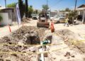Construye CESPT red de alcantarillado en Valle Dorado
